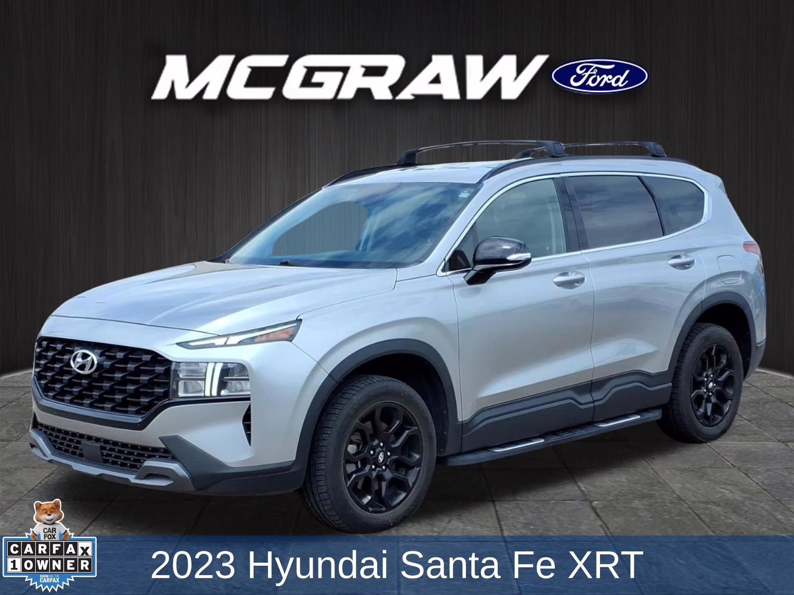 2023 Shimmering Silver Hyundai Santa Fe XRT AWD SUV