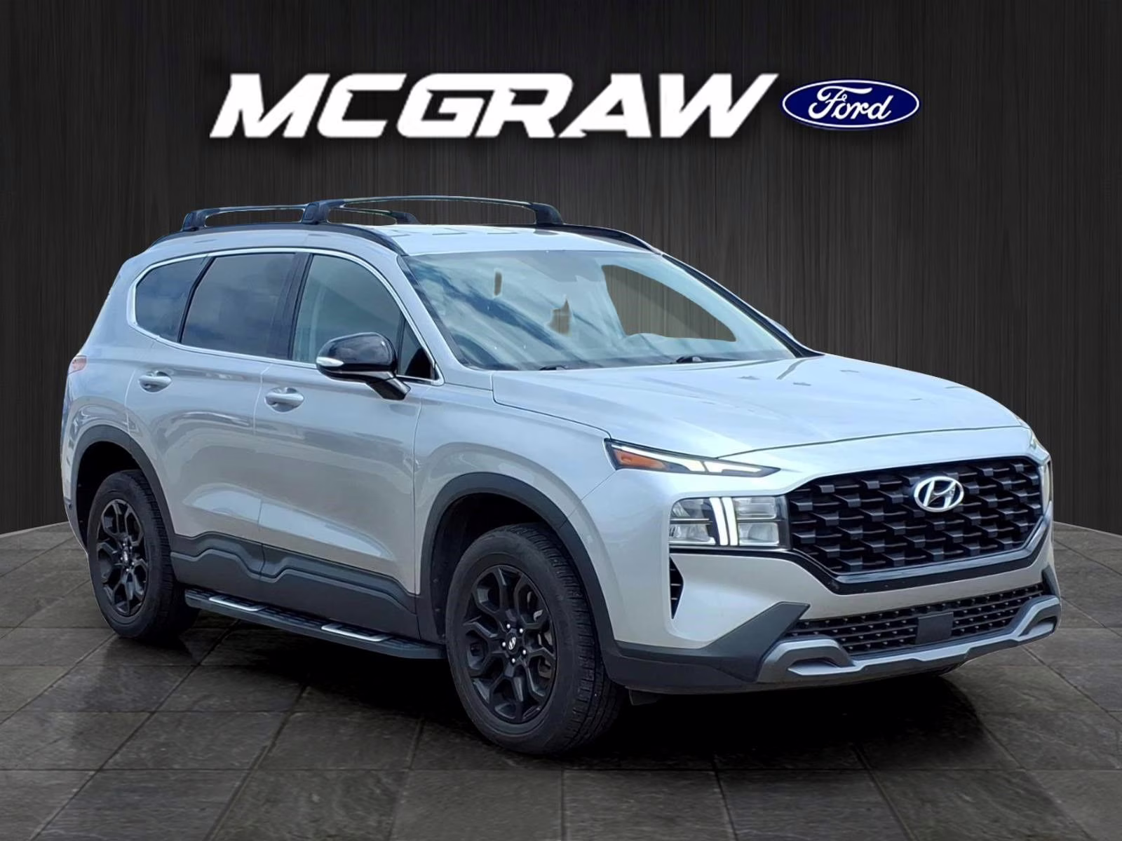 2023 Shimmering Silver Hyundai Santa Fe XRT AWD SUV
