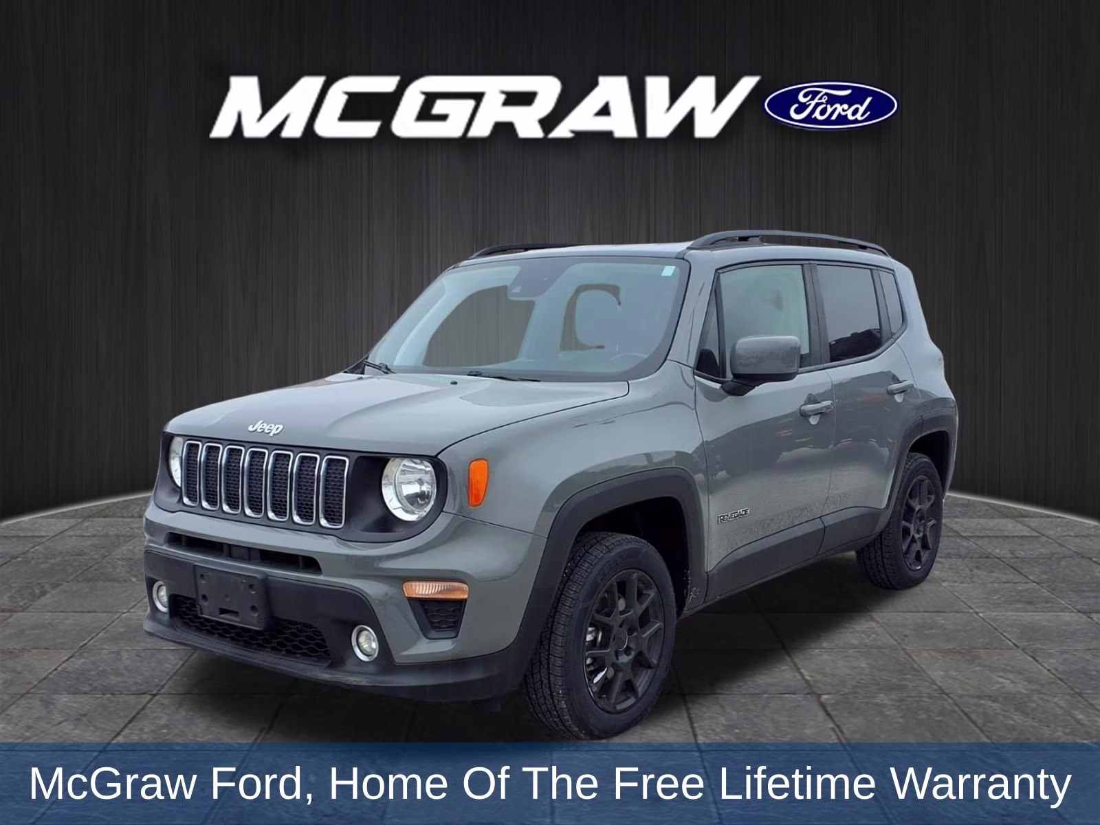 2021 Sting-Gray Clearcoat Jeep Renegade Latitude 4X4 SUV