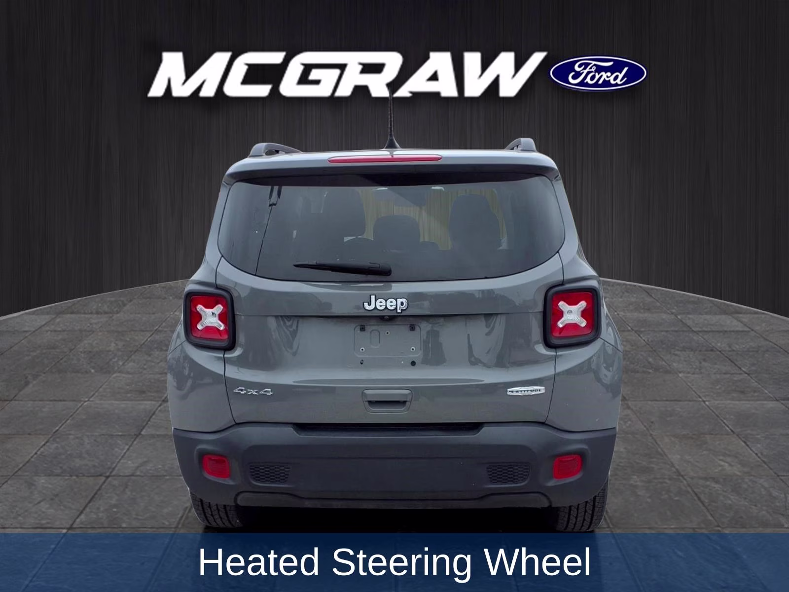 2021 Sting-Gray Clearcoat Jeep Renegade Latitude 4X4 SUV