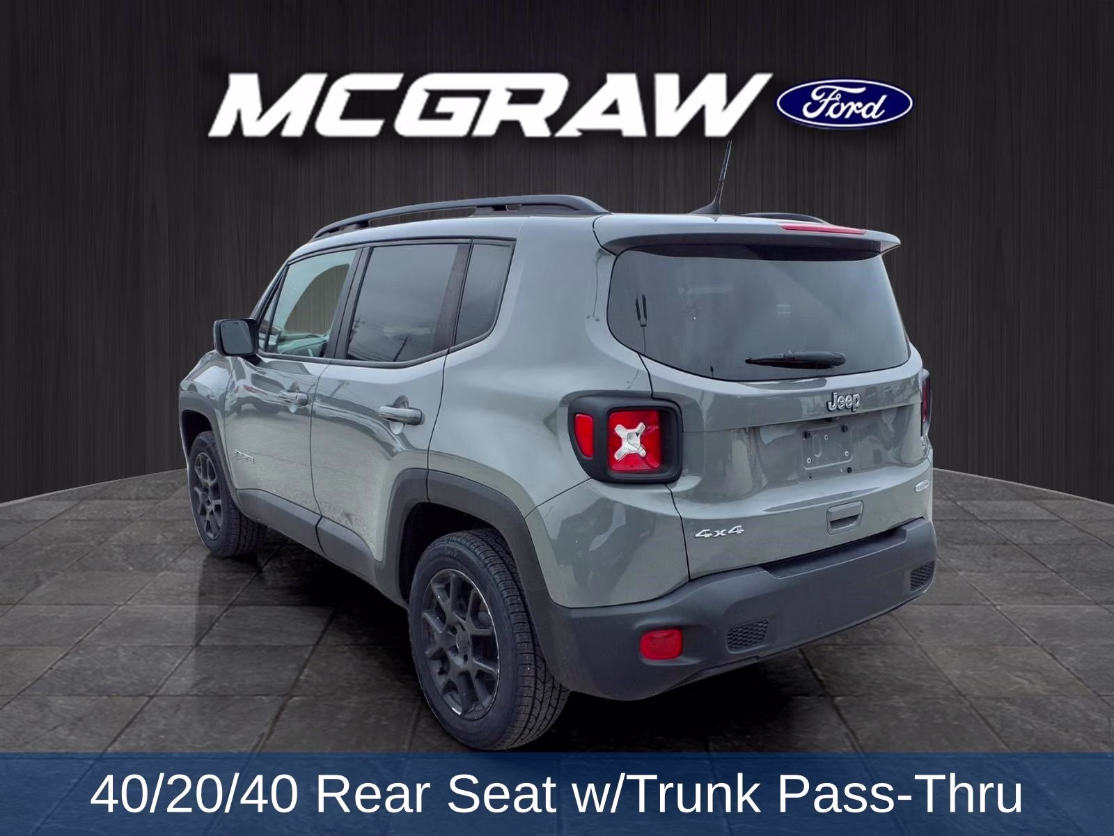 2021 Sting-Gray Clearcoat Jeep Renegade Latitude 4X4 SUV
