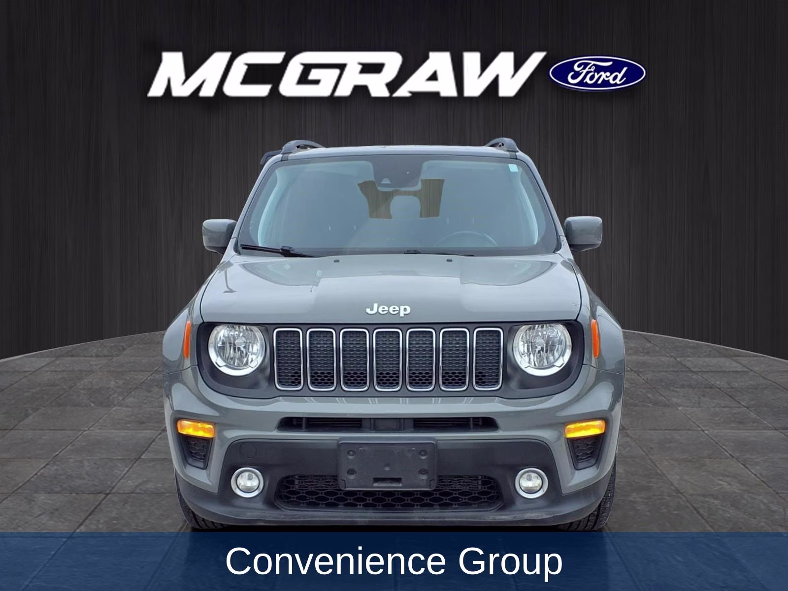 2021 Sting-Gray Clearcoat Jeep Renegade Latitude 4X4 SUV
