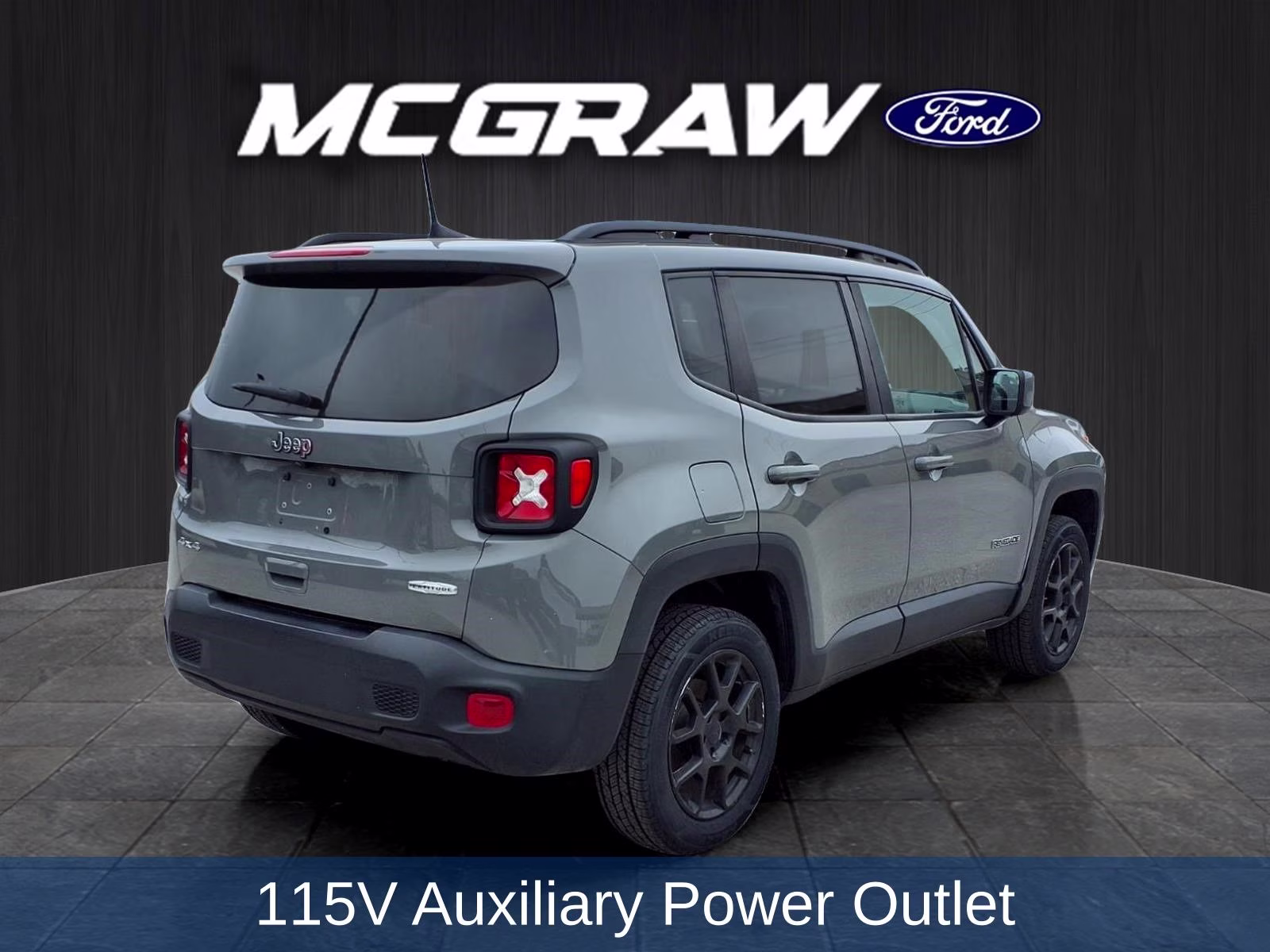 2021 Sting-Gray Clearcoat Jeep Renegade Latitude 4X4 SUV