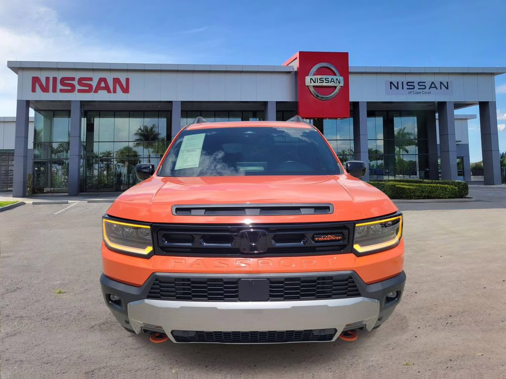 2026 Orange Honda Passport TrailSport Elite Blackout AWD SUV