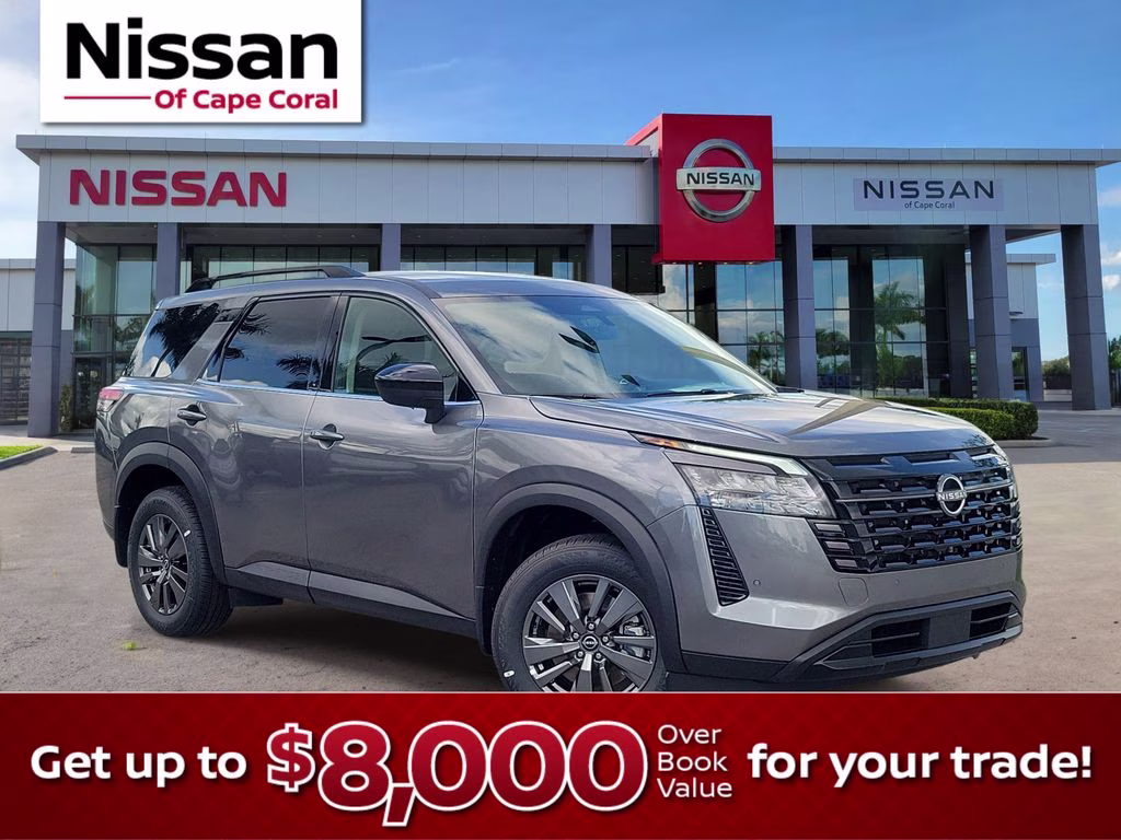 2026 Gun Metallic Nissan Pathfinder SV FWD SUV