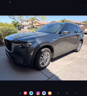 2025 Machine Gray Mazda CX-90 3.3 Turbo Preferred AWD SUV