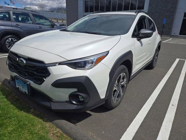 2024 Crystal White Pearl Subaru Crosstrek Premium AWD SUV