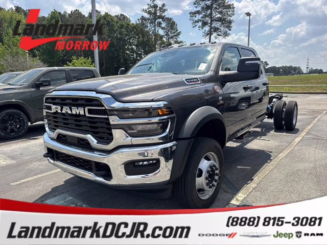 2026 Granite Crystal Metallic Clearcoat Ram 5500 Chassis Cab Tradesman 4X4 Truck