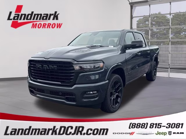 2026 Forged Blue Metallic Ram 1500 Laramie 4X4 Truck