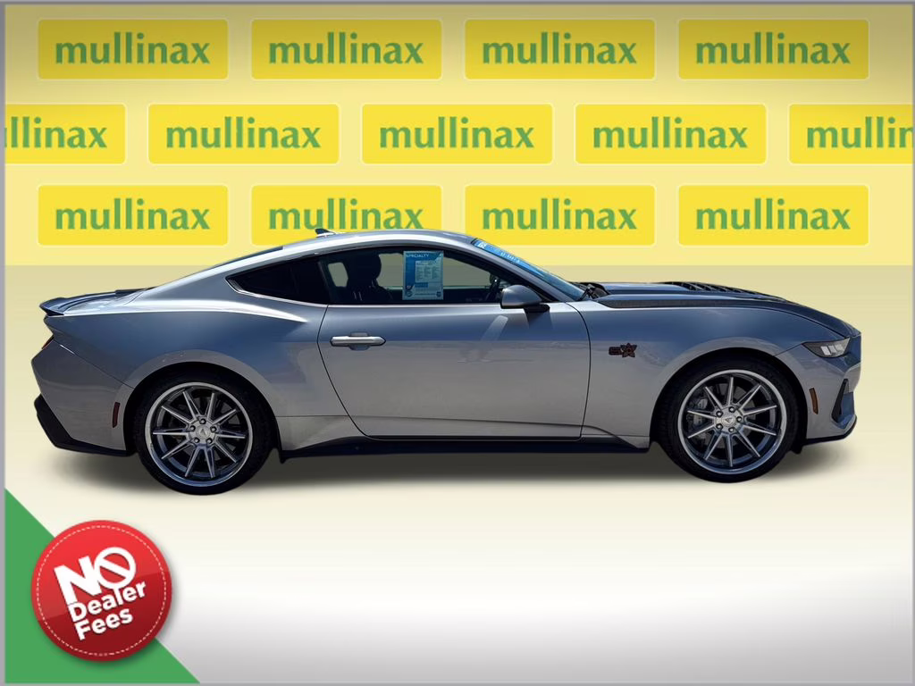 2024 Iconic Silver Metallic Ford Mustang GT RWD Coupe