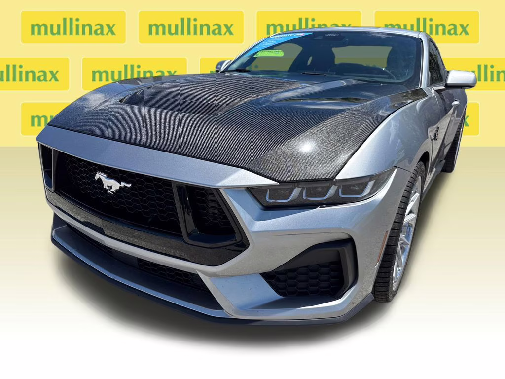 2024 Iconic Silver Metallic Ford Mustang GT RWD Coupe