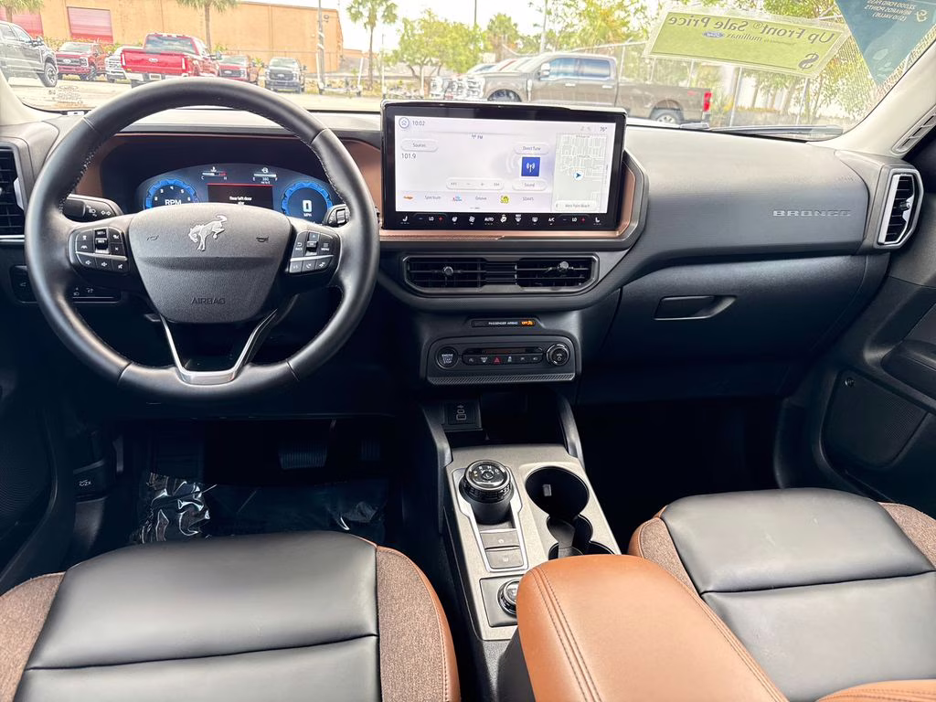 2025 Azure Gray Metallic Tri-Coat Ford Bronco Sport Outer Banks 4X4 SUV