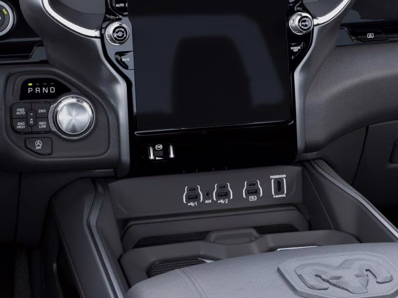 2026 Diamond Black Crystal Pearlcoat Ram 1500 Laramie 4X4 Truck