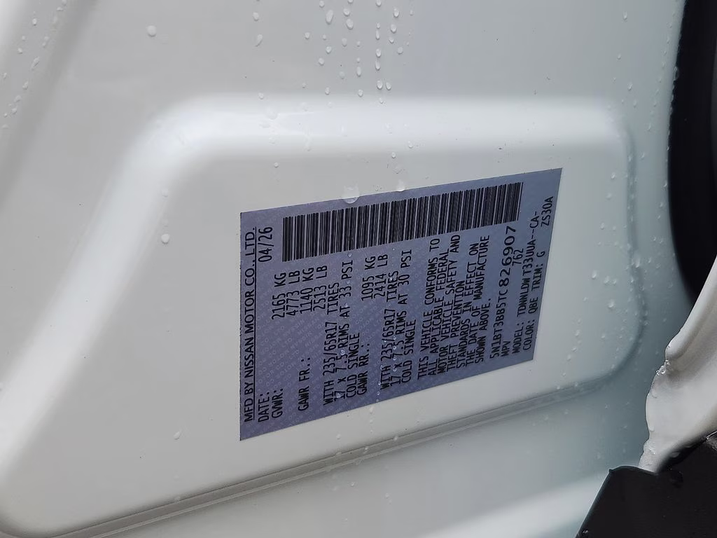 2026 Everest White Pearl Tricoat Nissan Rogue Rock Creek AWD SUV