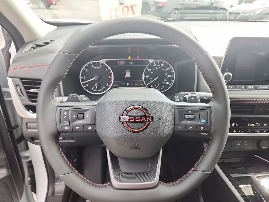 2026 Everest White Pearl Tricoat Nissan Rogue Rock Creek AWD SUV