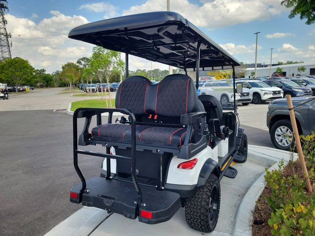 2024 white kandi 8 passenger golf cart