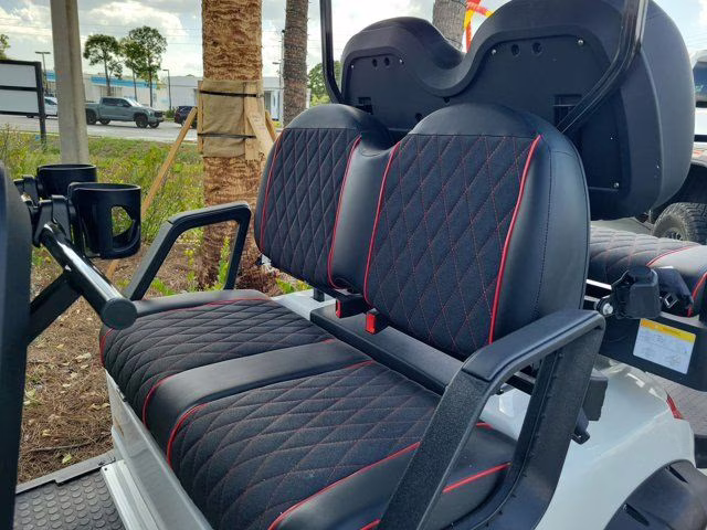 2024 white kandi 8 passenger golf cart