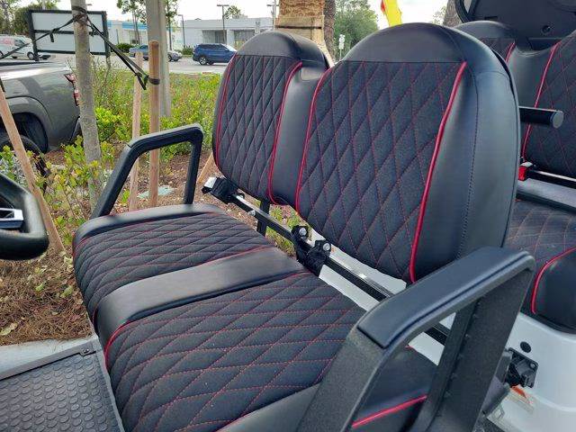2024 white kandi 8 passenger golf cart 3 SEAT