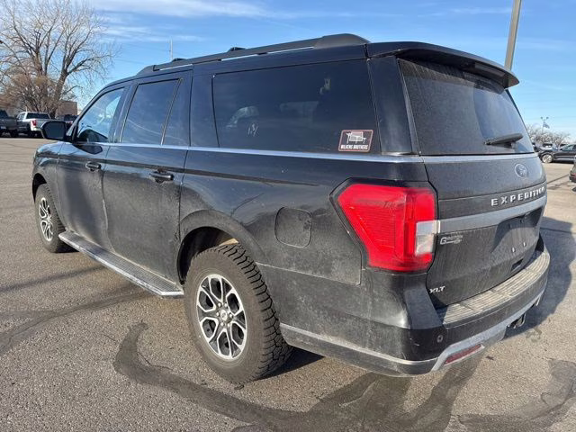 2023 Agate Black Metallic Ford Expedition Max XLT 4X4 SUV