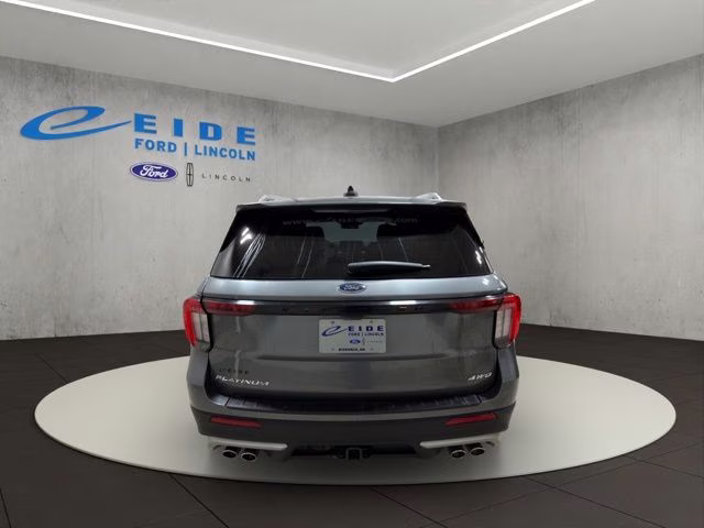 2025 Carbonized Gray Metallic Ford Explorer Platinum 4X4 SUV