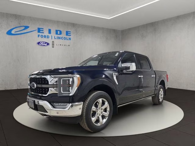 2021 Antimatter Blue Metallic Ford F-150 King Ranch 4X4 Truck