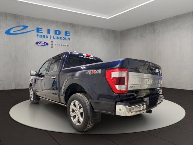 2021 Antimatter Blue Metallic Ford F-150 King Ranch 4X4 Truck