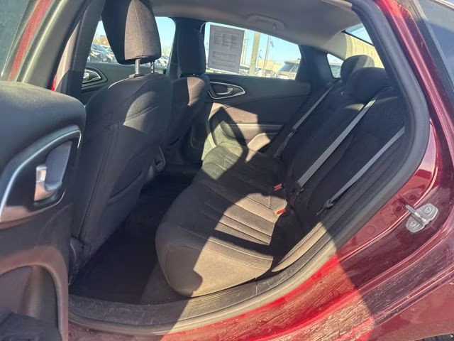 2015 Velvet Red Pearlcoat Chrysler 200 Limited FWD Sedan