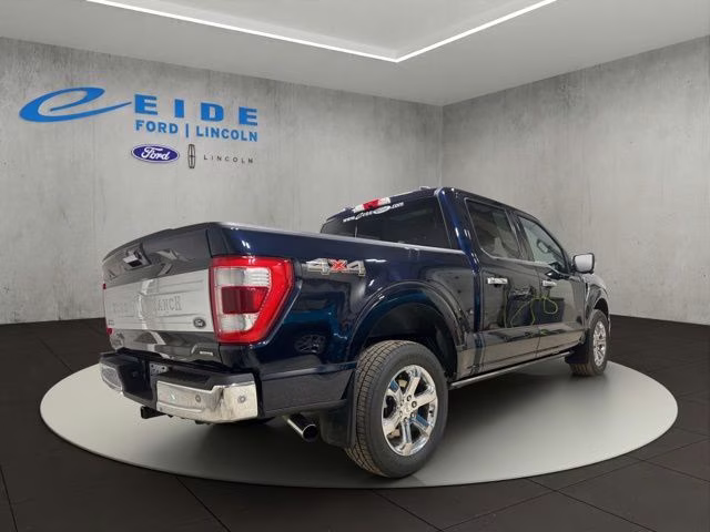 2021 Antimatter Blue Metallic Ford F-150 King Ranch 4X4 Truck