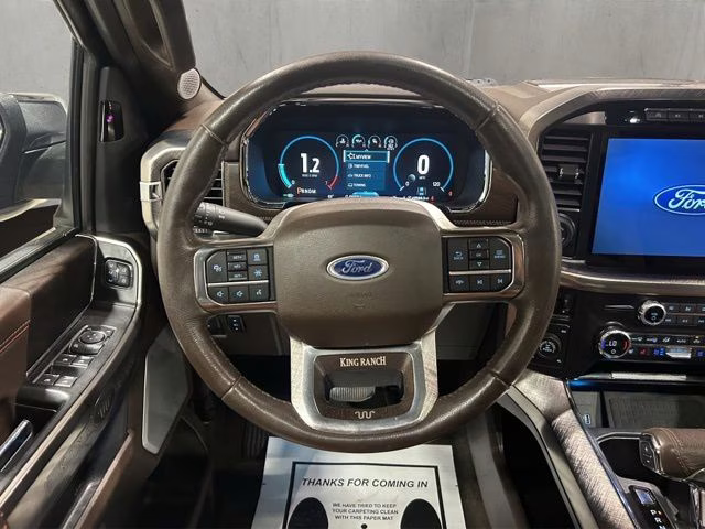2021 Antimatter Blue Metallic Ford F-150 King Ranch 4X4 Truck
