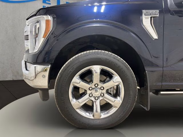 2021 Antimatter Blue Metallic Ford F-150 King Ranch 4X4 Truck
