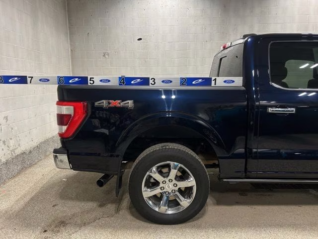 2021 Antimatter Blue Metallic Ford F-150 King Ranch 4X4 Truck