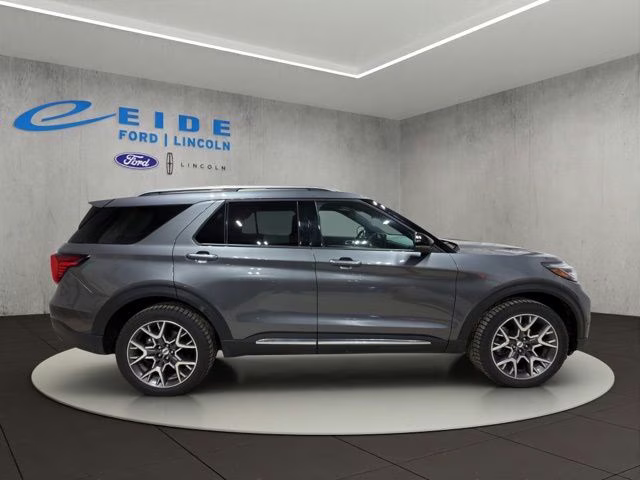 2025 Carbonized Gray Metallic Ford Explorer Platinum 4X4 SUV