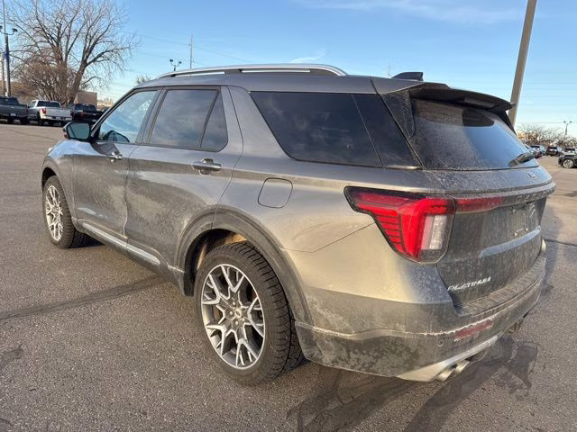 2025 Carbonized Gray Metallic Ford Explorer Platinum 4X4 SUV