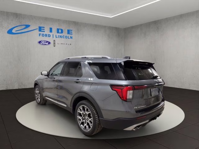 2025 Carbonized Gray Metallic Ford Explorer Platinum 4X4 SUV