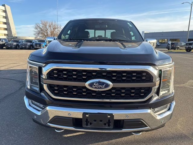 2021 Antimatter Blue Metallic Ford F-150 King Ranch 4X4 Truck