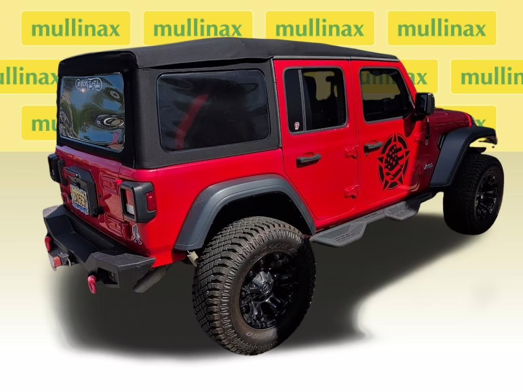 2018 Firecracker Red Clearcoat Jeep Wrangler Unlimited Sport S 4X4 SUV