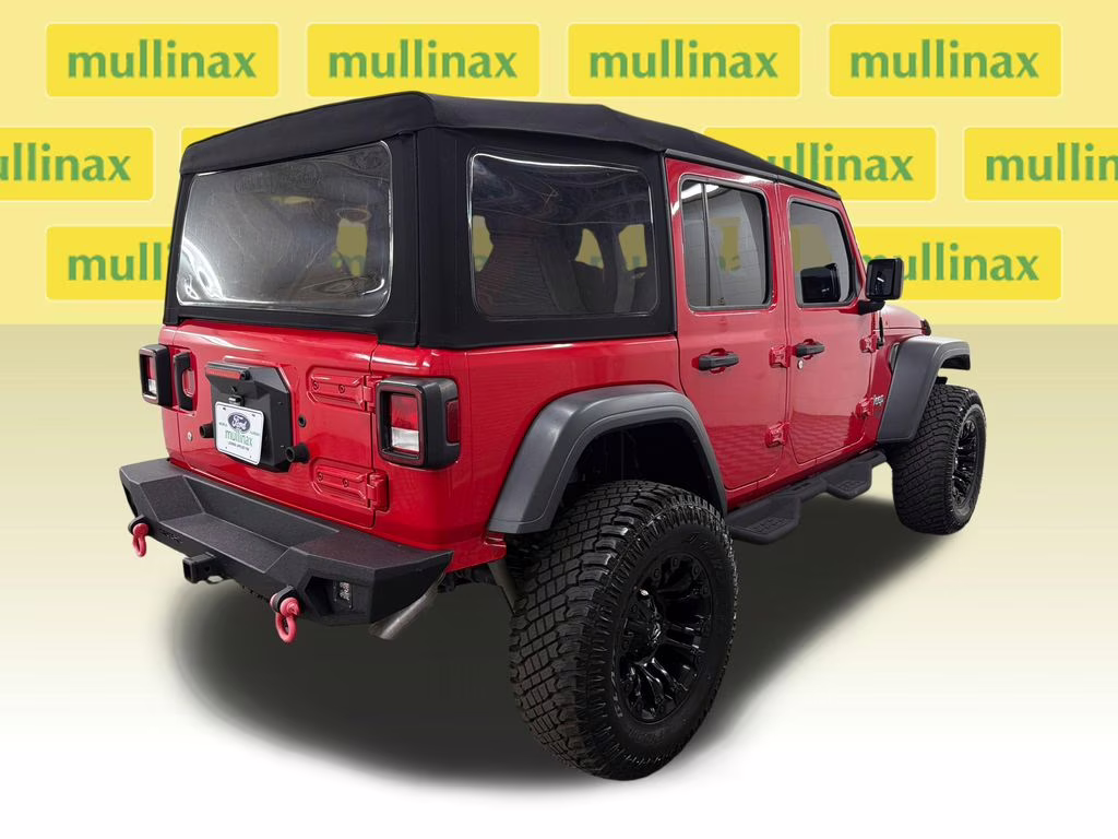 2018 Firecracker Red Clearcoat Jeep Wrangler Unlimited Sport S 4X4 SUV