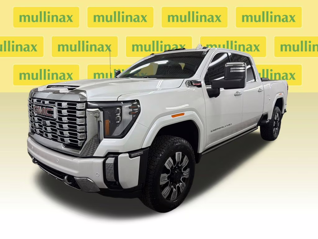 2024 White Frost Tricoat GMC Sierra 3500HD Denali 4X4 Truck