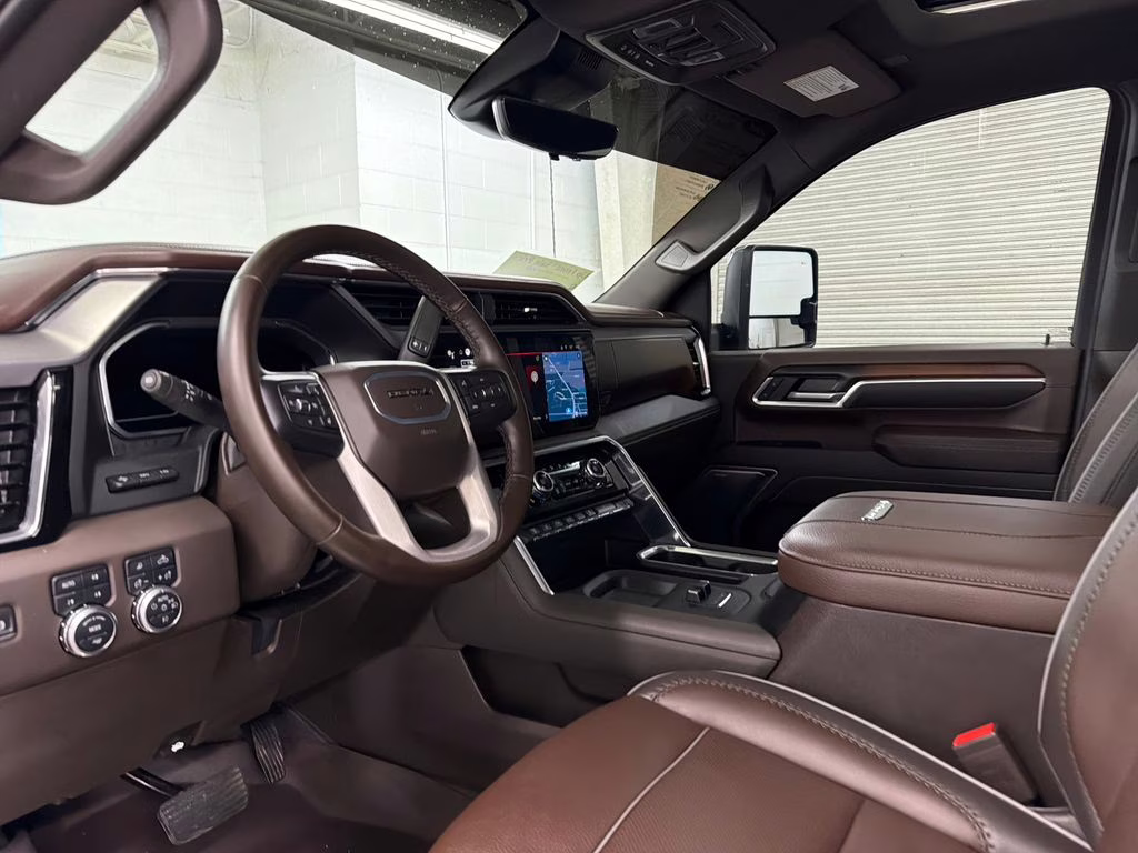 2024 White Frost Tricoat GMC Sierra 3500HD Denali 4X4 Truck