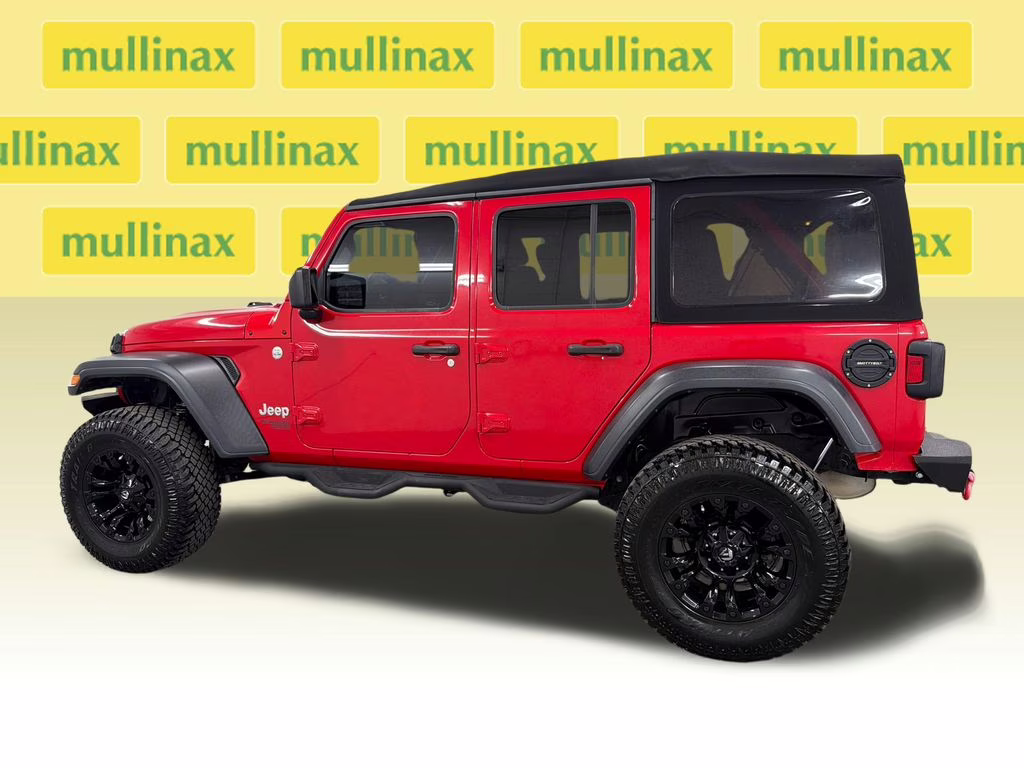 2018 Firecracker Red Clearcoat Jeep Wrangler Unlimited Sport S 4X4 SUV