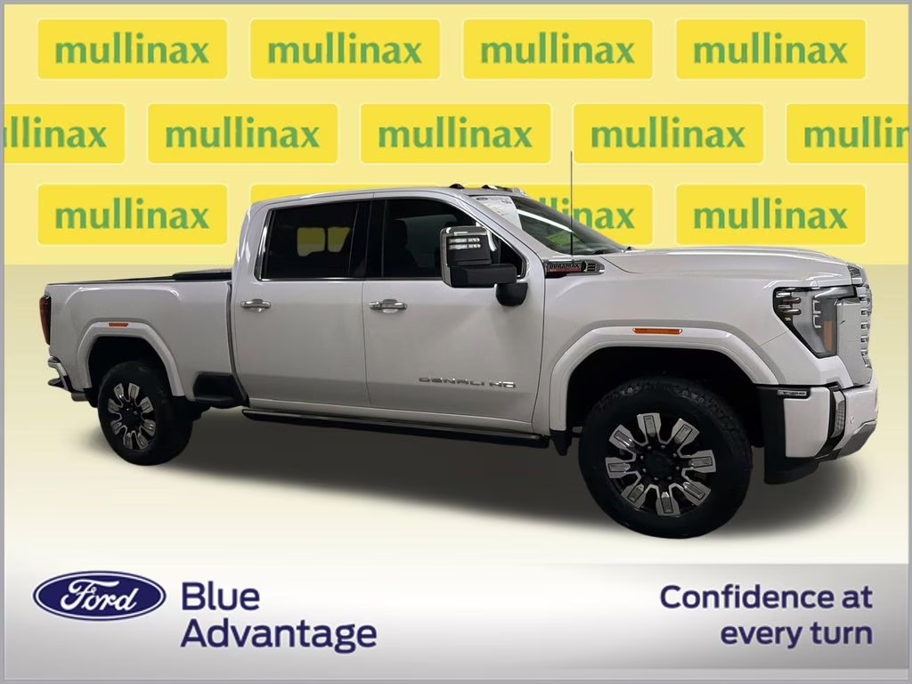 2024 White Frost Tricoat GMC Sierra 3500HD Denali 4X4 Truck