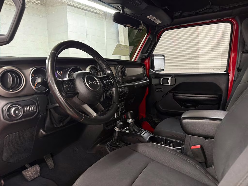 2018 Firecracker Red Clearcoat Jeep Wrangler Unlimited Sport S 4X4 SUV
