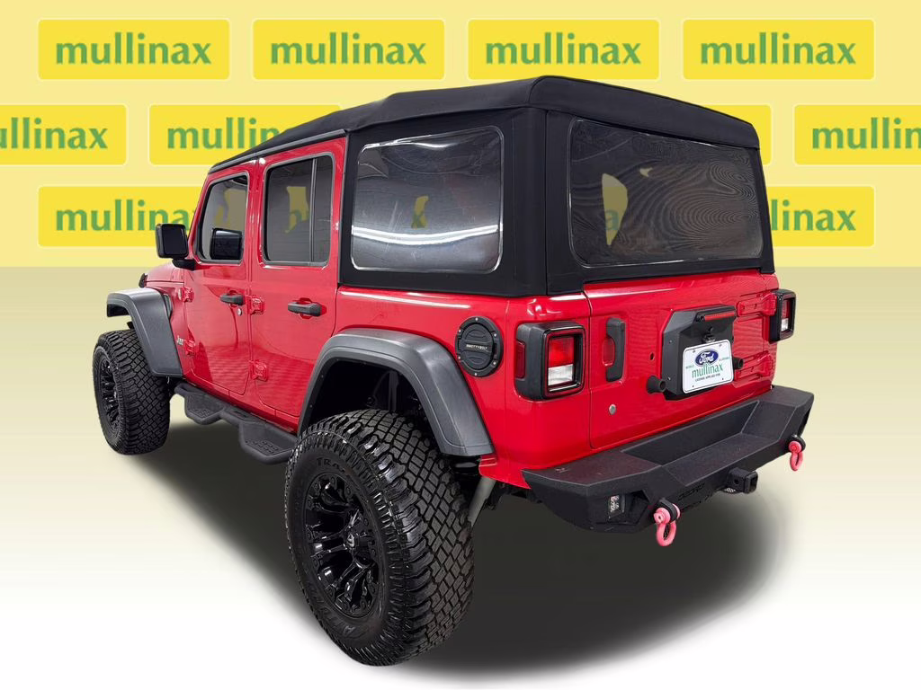 2018 Firecracker Red Clearcoat Jeep Wrangler Unlimited Sport S 4X4 SUV