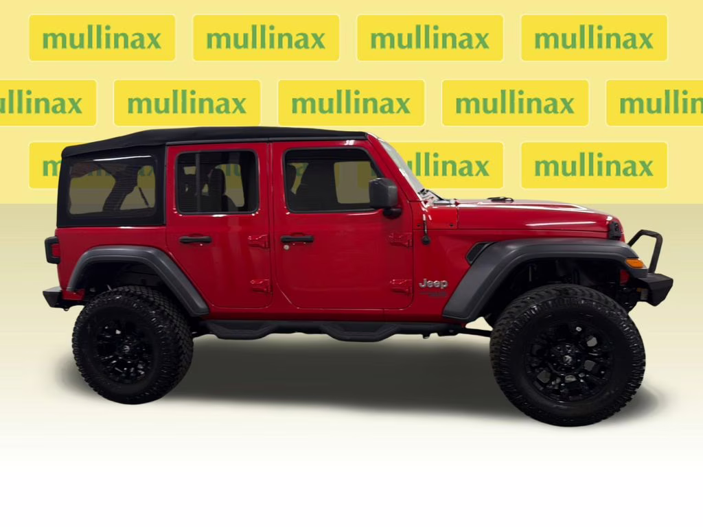 2018 Firecracker Red Clearcoat Jeep Wrangler Unlimited Sport S 4X4 SUV