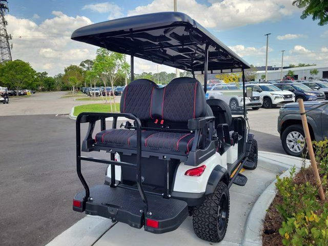 2024 white kandi 8 passenger golf cart 3 SEAT