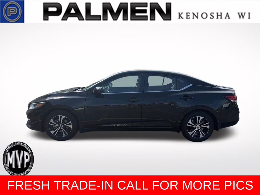 2023 Super Black Nissan Sentra SV FWD Sedan