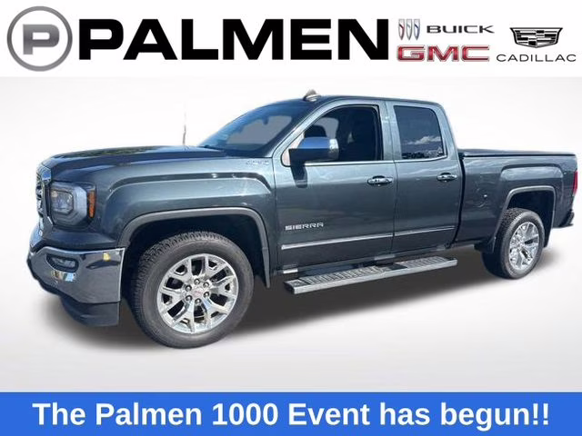 2017 Dark Slate Metallic GMC Sierra 1500 SLT 4X4 Truck