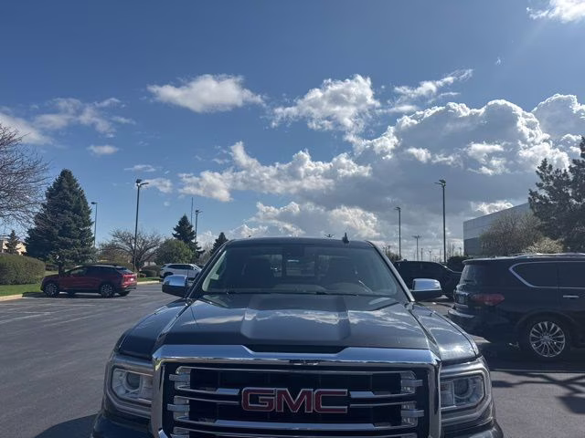 2017 Dark Slate Metallic GMC Sierra 1500 SLT 4X4 Truck