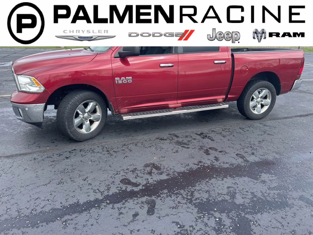 2015 Deep Cherry Red Crystal Pearlcoat Ram 1500 Big Horn 4X4 Truck