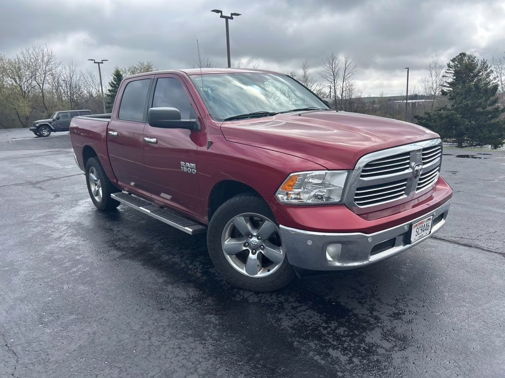2015 Deep Cherry Red Crystal Pearlcoat Ram 1500 Big Horn 4X4 Truck